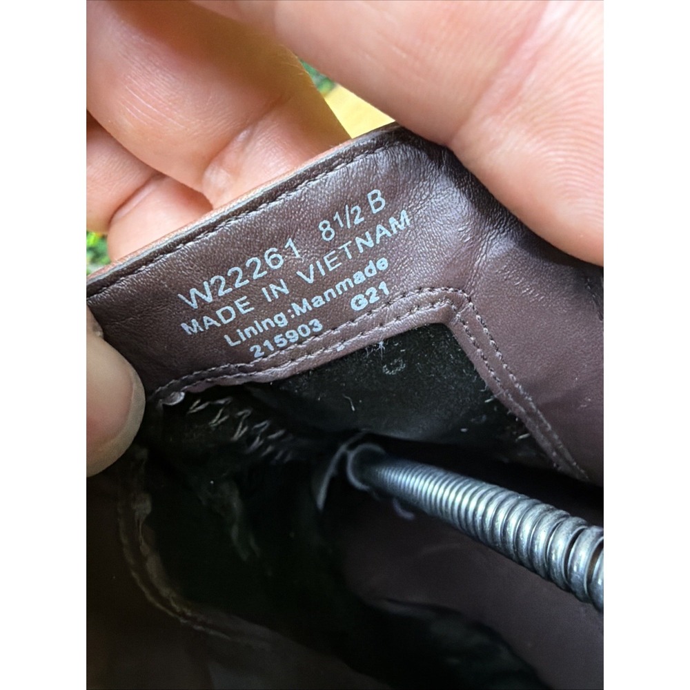 Cole Haan‎ Nora Bootie Leather Waterproof Chelsea Ankle Pull On Brown Womens 8.5 - Picture 9 of 10